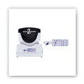 Stamps & Stamp Supplies | ACCUSTAMP2 035573 1.63 in. x 0.5 in. ENTERED Pre-Inked Shutter Stamp - Blue image number 1