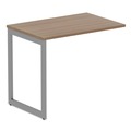 Office Desks & Workstations | Alera ALELSRT24GR Open Office Series 23-3/8 in. x 28-1/2 in. Fully Adjustable O-Leg Return Base - Silver image number 4
