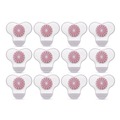 Odor Control | Boardwalk 3USPBP012I072M202143000 3 oz. Cherry Scent Urinal Screen with Para Deodorizer Block (12/Box) image number 0