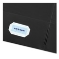 Office Jansan | Avery 47988 40 Sheet Capacity 11 in. x 8.5 in. Two-Pocket Folder - Black (25/Box) image number 3