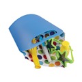 Office & Office Supplies | Deflecto 39501BLU Mini Craft Tote - Blue image number 3