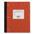 Office Jansan | National 43649 200 Sheets 11 in. x 9.25 in. Two-Part Carbonless Quadrille Rule (4 sq-in.) Duplicate Laboratory Notebooks - Brown Cover image number 0
