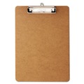  | Universal UNV05562 1/2 in. Clip Capacity Hardboard Clipboard for 8.5 in. x 11 in. Sheets - Brown (6/Pack) image number 2