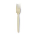 Cutlery | Dixie SSF11B SmartStock Series-O 6.5 in. Mediumweight Bio-Blend Plastic Cutlery Forks Refill - Beige (40/Pack, 24 Packs/Carton) image number 4
