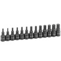 Socket Sets | Grey Pneumatic 1298HC 13-Piece 3/8 in. Drive SAE and Metric Hex Impact Socket Set image number 1