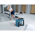 Rotary Lasers | Bosch GRL300HVD Self-Leveling Interior Rotary Laser with Layout Beam Kit image number 2