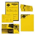 Office Jansan | Astrobrights 22531 8.5 in. x 11 in. 24 lbs. Bond Weight Color Paper - Solar Yellow (500/Ream) image number 2