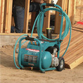 Portable Air Compressors | Factory Reconditioned Makita MAC5200-R 3 HP 5.2 Gallon Oil-Lube Wheelbarrow Air Compressor image number 10