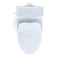 Fixtures | TOTO MS624234CEFG#01 1-Piece Legato CEFIONTECT WASHLETplus 1.28 GPF Elongated Toilet with  and SoftClose Seat - Cotton White image number 6