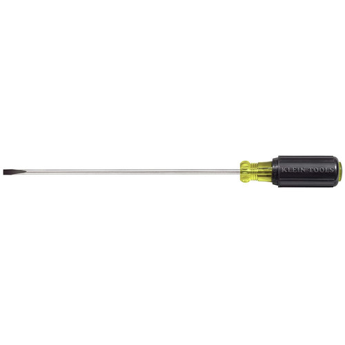 Screwdrivers | Klein Tools 601-8 3/16 in. Cabinet Tip 8 in. Shank Screwdriver image number 0