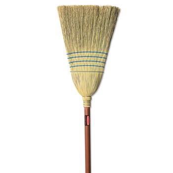 Rubbermaid Commercial 38 in. Corn-Fill Broom - Blue