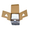 Cleaning & Janitorial Supplies | HOSPECO NETF310QZGW 10 in. x 13 in. 1-Ply Quarterfold Easy Task F310 Wiper - White image number 4
