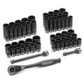 Socket Sets | Grey Pneumatic 81259CRD 59-Piece 3/8 in. Drive 12-Point SAE/Metric Standard and Deep Impact Duo-Socket Set image number 0