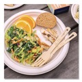 Cutlery | World Centric AS-BB-R Paper Fork/Knife/Spoon Bamboo Cutlery - Natural (24/Pack) image number 3
