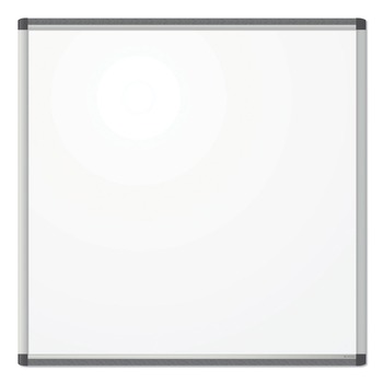 U Brands PINIT 35 x 35 Magnetic Dry Erase Board - White