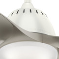 Ceiling Fans | Casablanca 59149 Wisp 44 in. Fresh White Indoor Ceiling Fan with Light and Remote image number 3