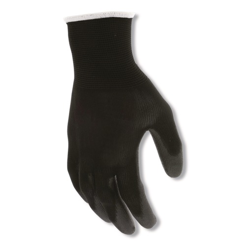 Work Gloves | MCR Safety B96699M Work Gloves Black Medium Dozen image number 0