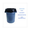 Trash & Waste Bins | Boardwalk K7663WKK 60 Gallon 2.7 mil 38 in. x 63 in. Industrial Drum Liners Rolls - Black (50/Carton) image number 6