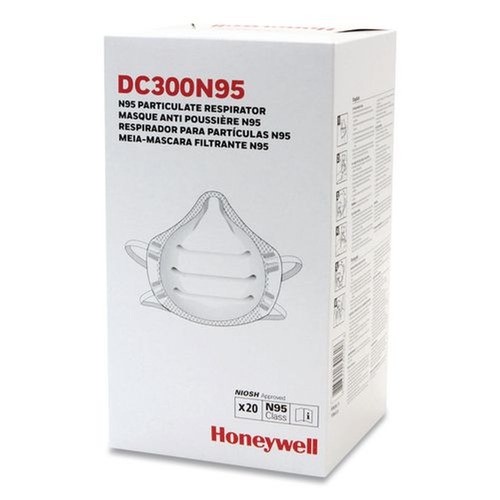 Respirators | Honeywell DC300N95 ONE-Fit N95 Single-Use Molded-Cup Particulate Respirator - White (10/Pack) image number 0
