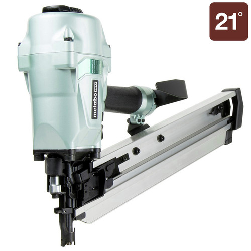 Framing Nailers | Factory Reconditioned Metabo HPT NR90AC5MR 2-3/8 in. to 3-1/2 in. Plastic Collated Framing Nailer image number 0