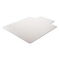 Office Chair Mats | Deflecto CM14113 36 x 48 SuperMat Frequent Use Flat Lipped Chair Mat for Med Pile Carpet - Clear image number 1