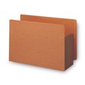 Office Jansan | Smead 73691 5-1/4 in. Straight Tab Expansion File Pockets - Letter, Brown (10/Box) image number 0