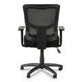 Office Chairs | Alera ALEELT4214F Elusion II Series 275 lbs. Capacity Mesh Mid-Back Swivel/Tilt Chair with Adjustable Arms - Black image number 3