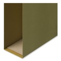  | Universal UNV14152 1/5-Cut Tab Box Bottom Hanging File Folders - Legal Size, Standard Green (25/Box) image number 3