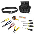 Hand Tool Sets | Klein Tools 92003 12-Piece Electrician's Tool Kit image number 0