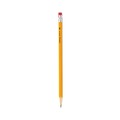 Office Jansan | Universal UNV55400 HB #2 Woodcase Pencil - Black Lead/Yellow Barrel (1-Dozen) image number 7