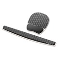 Office Furniture Accessories | Fellowes Mfg Co. 9550001 18.5 in. x 2.31 in. Photo Gel Keyboard Wrist Rest with Microban Protection - Chevron Design image number 2