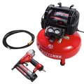 Nail Gun Compressor Combo Kits | Factory Reconditioned Craftsman CMEC1KIT18R 18 ga. Brad Nailer and 6 gal. Air Compressor Combo Kit image number 2