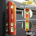 Levels | Klein Tools 935RBLT Water/Impact Resistant Lighted Torpedo Level with Magnet, 3 Vials and V-Groove image number 3