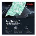 Hand Wipes | WypAll 91371 Power Clean ProScrub 9.5 in. x 12 in. Pre-Saturated Wipes - Citrus Scent, Green (75/Bucket, 6 Buckets/Carton) image number 6