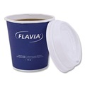Food Service | FLAVIA 25200019 10 oz. Hot Beverage Paper Cup Lids Fits FLAVIA 10 oz. Paper Cup - White (1000/Carton) image number 3