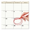 Calendars & Planners | House of Doolittle 319 14.88 in. x 12 in. 12-Month (Jan-Dec 2026) Recycled Monthly Horizontal Wall Calendar - White/Sand Sheets image number 2