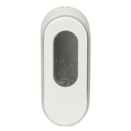 Hand Soaps | Dial Professional 1700034055 3.75 in. x 3.38 in. x 8.75 in. 15 oz Versa Dispenser for Pouch Refills - Light Gray/White (6/Carton) image number 0