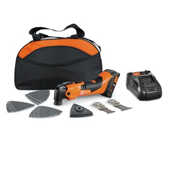 FEIN AMPSHARE | Fein 71293865090 MULTIMASTER AMM 500 AS 2 Ah Cordless Oscillating Multi-Tool Kit (2 Ah)