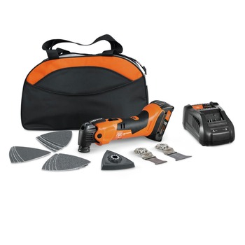 FEIN AMPSHARE | Fein MULTIMASTER AMM 500 AMPShare 2 Ah Cordless Oscillating Multi-Tool Kit (2 Ah)