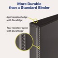 Office Jansan | Avery 79199 11 in. x 8.5 in. 1 in. Capacity 3 Rings Heavy-Duty View Binder with DuraHinge and One Touch EZD Rings - White image number 5