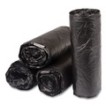 Trash Bags | Inteplast Group S243306K High-Density 16 Gallon 24 in. x 33 in. Commercial Can Liners - Black (1000-Piece/Carton) image number 0