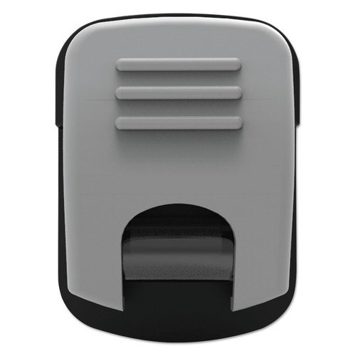 Paper Clips, Binder Clips, & Fasteners | Advantus 91172 Grip-A-Clip 0.13 in. Jaw Capacity Magnetic/Adhesive Clips - Gray (10/Box) image number 0