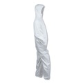 Bib Overalls | Ansell KCC 44326 A40 Elastic-Cuff Ankle Hooded Coveralls - Triple Extra Large, White (25/Carton) image number 1