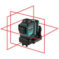 Laser Levels | Makita SK700DNAJ 12V max CXT Lithium-Ion Self-Leveling 360 Degrees Cordless 3-Plane Red Laser Kit (2 Ah) image number 4