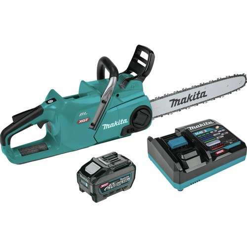 Chainsaws | Makita GCU06T1 40V max XGT Brushless Lithium-Ion 18 in. Cordless Chain Saw Kit (5 Ah) image number 0