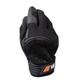 Work Gloves | Klein Tools 40233 Extra Grip Wire Pulling Work Gloves with Thumb Reinforcements and Grip Patches - Black, Large image number 1