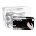 Disposable Gloves | Ammex TLF42100 4 mil Powder-Free Latex Disposable Gloves - Small, Ivory (1000/Carton) image number 0