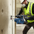 Rotary Hammers | Bosch GBH18V-26K25 Bulldog 18V Brushless Lithium-Ion 1 in. Cordless SDS-plus Rotary Hammer Kit with 2 Batteries (4 Ah) image number 5