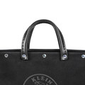 Cases and Bags | Klein Tools 510218SPBLK 18 in. Deluxe Canvas Tool Bag - Black image number 3