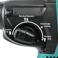 Rotary Hammers | Makita XRH01Z 18V LXT Cordless Lithium-Ion Brushless 1 in. Rotary Hammer (Tool Only) image number 2